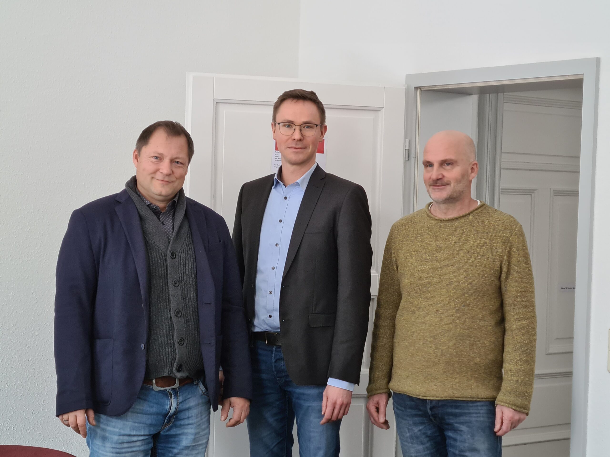 von links nach rechts - Christian Schneider, Paul Zehe, Thomas Idelberger